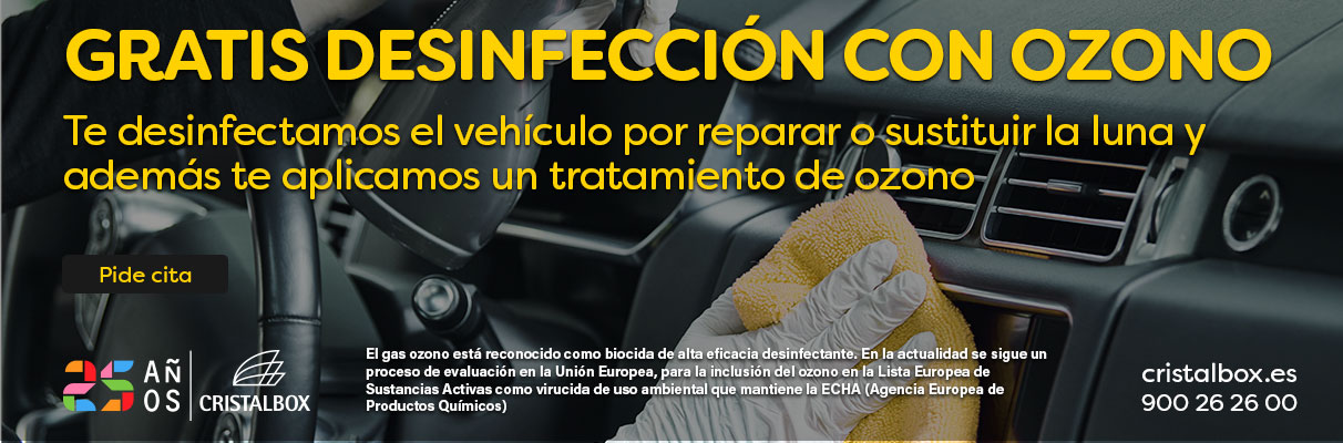 desinfección ozono gratis cristalbox