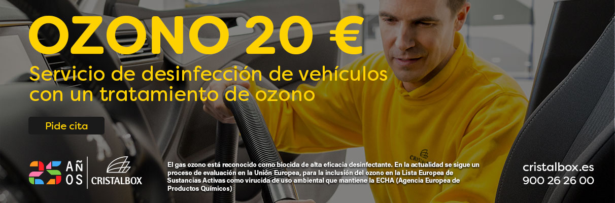 desinfección ozono gratis cristalbox